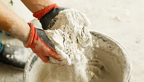 Testing of building mixtures